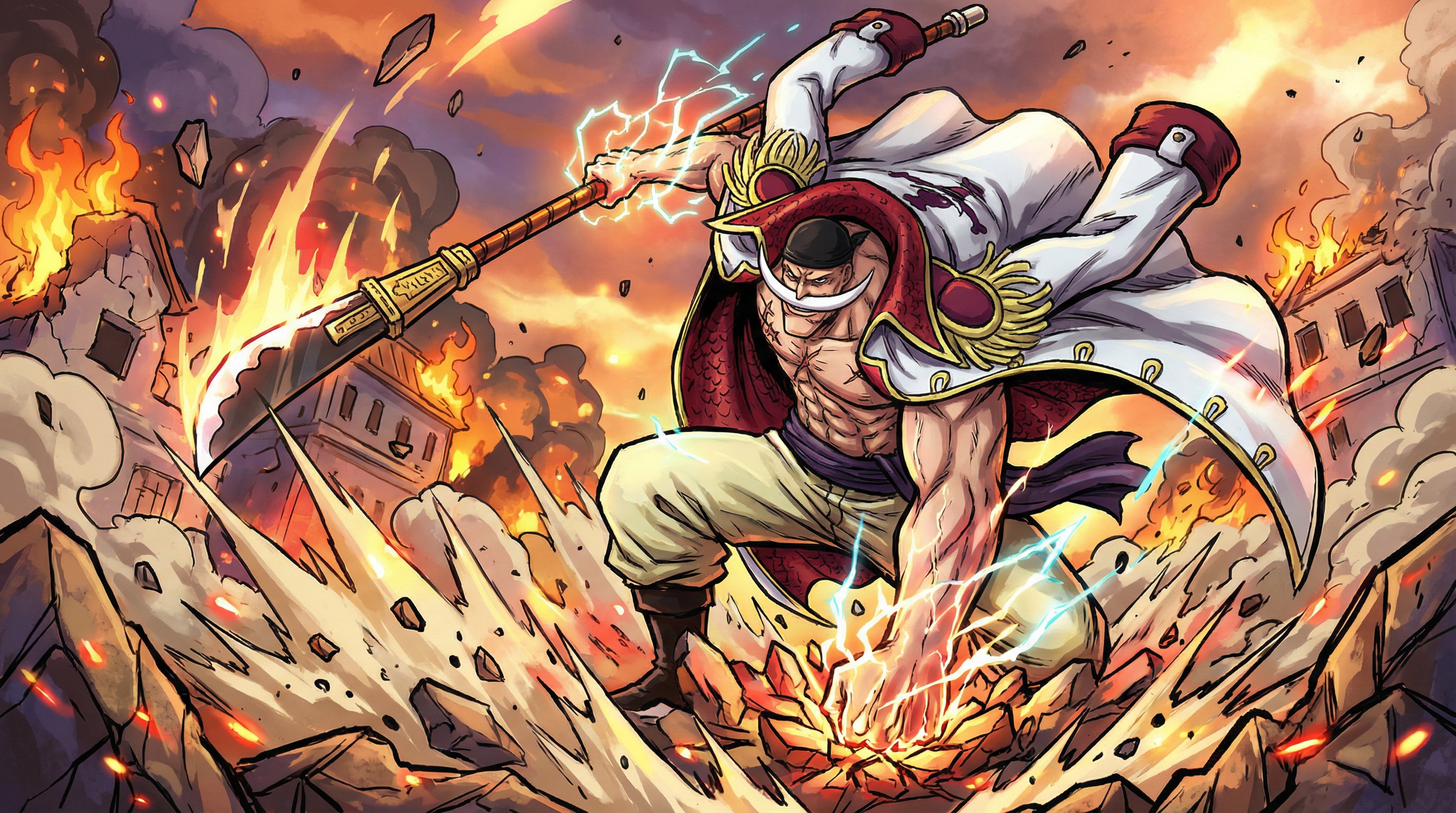 糖心vlog精选视频：白胡子震撼名场面合集